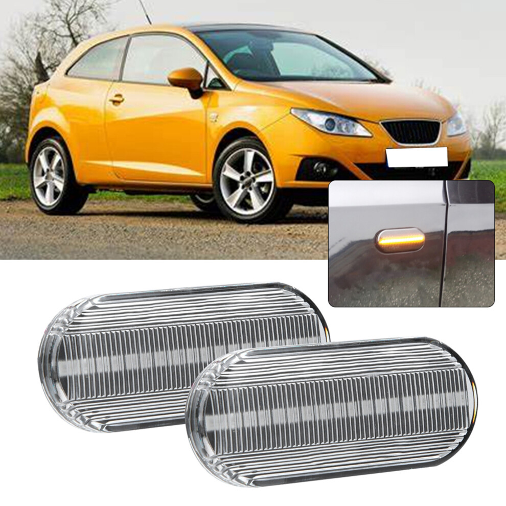 Dc12v 18 Led Side Marker For Ford Focus Mk2 2004-2007 White/Light 7901359453529
