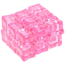 50St Roze Plastic Nepijsblokjes Herbruikbaar Voor Aquarium En Foto