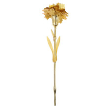 2Stk Handgefertigte Nelken In Mit 24K Goldfolie