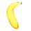 Glass Banane Statue Figur 1
