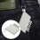 Raindrops Sleutelhanger Benodigdheden Wit 8 Stuks 2,9 Inch 11