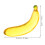 Glass Banane Statue Figur 3