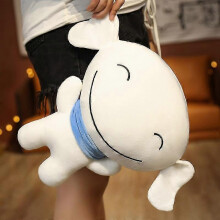 (65cm) 25cm-65cm Cute Plush Dolls Korean Tv My Roommate Is A Gumiho Pillow Stuffed Soft Toy Cartoon Dog Dolls For Baby Girls Home Decor