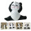 2Stk Panda Figur Mini Harz Garten Ornament 10