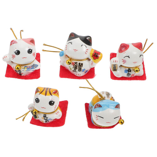 3 katzenstatue winkender arm ornament geld 1