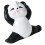 2Stk Panda Figur Mini Harz Garten Ornament 11