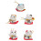 3 katzenstatue winkender arm ornament geld 5