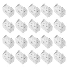 20Stück Papier Muffinförmchen Eier Aufbewahrungsbox