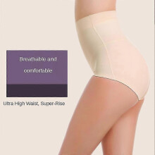 (L, Black) Slimming Belly Corrective Underwear Body Shapewear Women Body Shaper High Waist Tummy Control Hip Lifter Buttock Push Up Panties