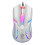 (White)S1 E-sports Luminous Wired Mouse Usb Wired Desktop Laptop Mute Computer Game Mouse 1