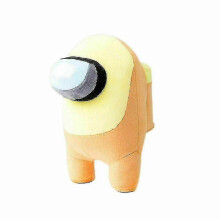 (yellow) 20cm Among Us Plush Soft Stuffed Toy Doll Game Plushie Kids Gift