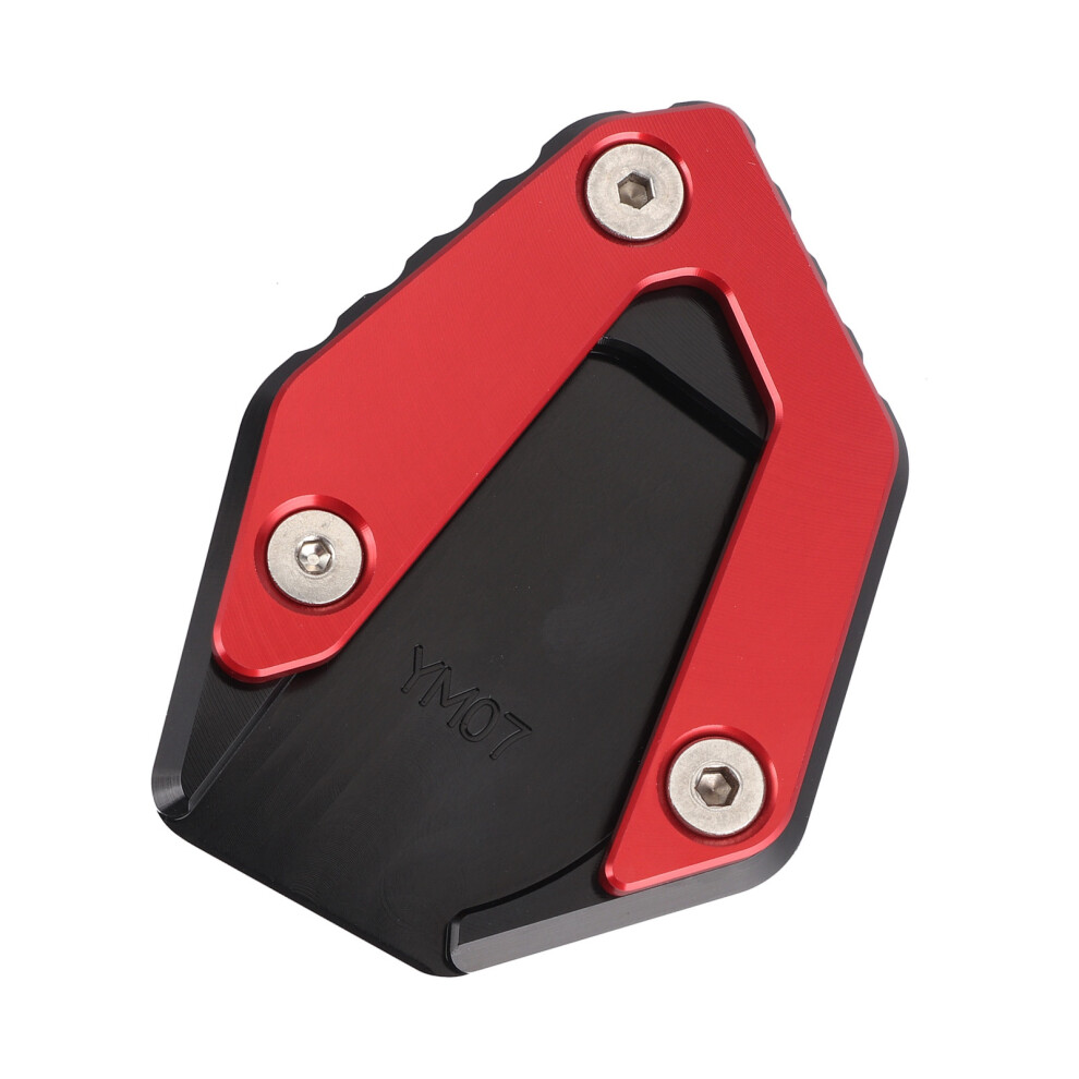 Durable Side Stand Pad Compatible With Yamaha Mt 07/Fz 07/Tracer 700 Red 7661359455533