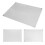 3-teiliges Planungstafel-Set, Acryl, transparent, 6