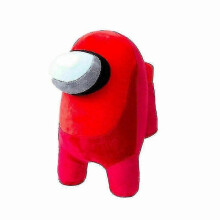 (red) 20cm Among Us Plush Soft Stuffed Toy Doll Game Plushie Kids Gift