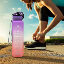 (E) Ouneed 1l Outdoor Sports Bottle Portable Leak-proof Hiking Camping Bottle High Quality