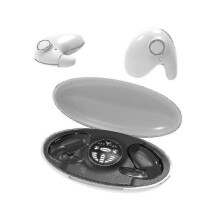 (White) Invisible Sleep Wireless Earphone Ipx5 Waterproof Headphones Touch Control Earbuds With Wireless Charging Case Gifts Hk