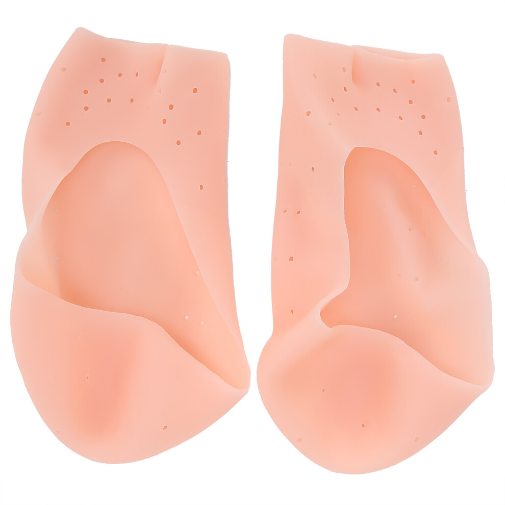 Silicone Moisturizing Socks for Dry Cracked Heels, Elastic Fit-image-OPC-PMTRQVY-NEW