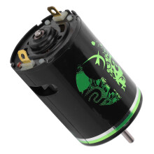 540 Brushed Motor for 1/14 RC Cars 35T Green, 50mm x 36mm