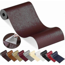 (10*20cm, Off white) Self Adhesive Leather Repair Patch Couch Sofa Car Seat Chair Renovation Sticker