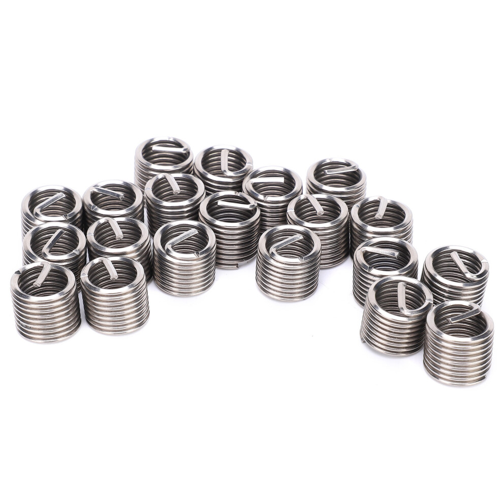 20Pcs M14x2 Stainless Steel Thread Inserts & Repair Nut Kit 8741359458815