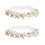 2 -Strumpfband Mit Kristallen Perlenblume Beinband 5
