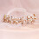 2 -Strumpfband Mit Kristallen Perlenblume Beinband 10