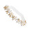 2 -Strumpfband Mit Kristallen Perlenblume Beinband 8
