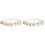 2 -Strumpfband Mit Kristallen Perlenblume Beinband 2