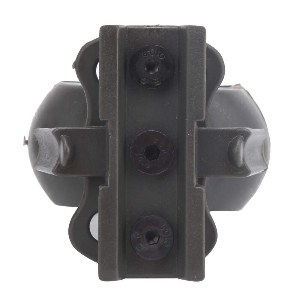 Helmet Flashlight Mount Clamp For Mich/Ibh/Fast Rail Helmets, Military Green 5071359458946