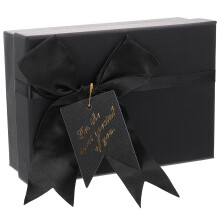 5Stück Quadratische Papierbox Mit Schleife Für Plätzchen Und Geschenke