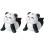 2Stk Panda Figur Mini Harz Garten Ornament Tierdeko 2
