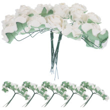288 Papier Künstlicher DIY Rosenstrauß Bastelarbeiten