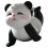2Stk Panda Figur Mini Harz Garten Ornament Tierdeko 10