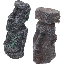 8 moai-statue resin desktop , kreative kunstfigur