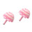2 Handgebundener Brautstrauß Imitat Rosa 4