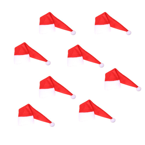 20 Pcs Christmas Hat Cover For Cava Sparkling