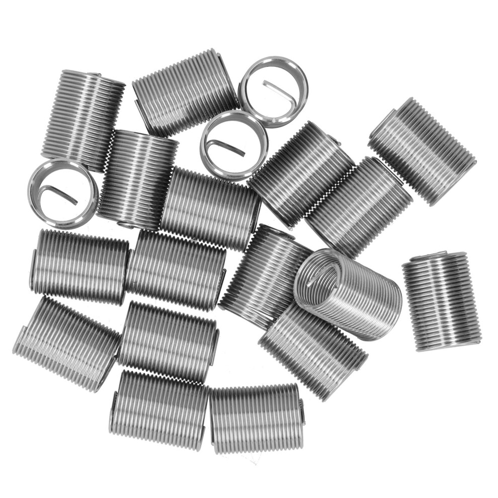 Car Maintenance Thread Repair Kit 20Pcs M14 X 1.25 Spiral Insert & Nut Set 9441359459605