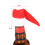 20 Pcs Christmas Hat Cover For Cava Sparkling 4