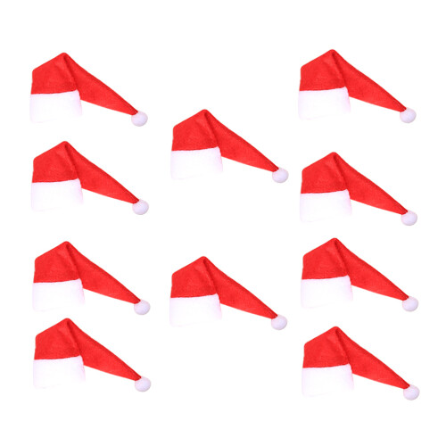 20 Pcs Christmas Hat Cover For Cava Sparkling 2