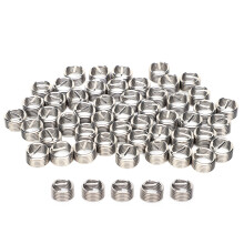 50Pcs Stainless Steel Thread Inserts M10x1.25 Male Female Repair Fasteners