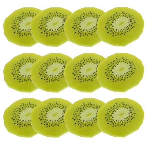36 kiwifruit scheiben, supermarkt modelle, requisiten 1