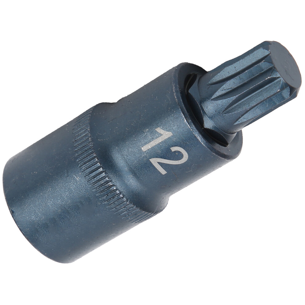 Alloy Steel Blueing 12-Point 1/2" Drive Socket Wrench Adapter 8071359459896