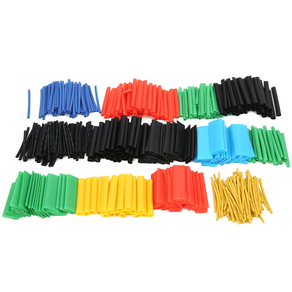 530Pcs Heat Shrink Tube Insulation Set, Multiple Colors & Sizes 7651359460095