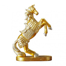 (B) Simulated Horse Figurine Realistic Miniature Pony Resin Statue Animal Sculpture Decoration Ornament Housewarming Gift