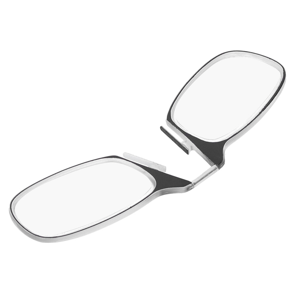 Black Elderly Armless Reading Glasses +100 Tr90, Unisex
