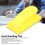Woodworking 135x70mm Hand Sanding Block Self Adhesive Rectangular Tool 12