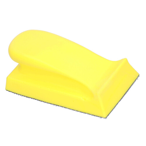 Woodworking 135x70mm Hand Sanding Block Self Adhesive Rectangular Tool 2