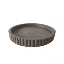 (D) Round Rectangle Decorative Tray Multi-purpose Jewelry Trinket Holder Organizer Storage Serving Tray Living Room Kitchen Coffee Table Centerpiece