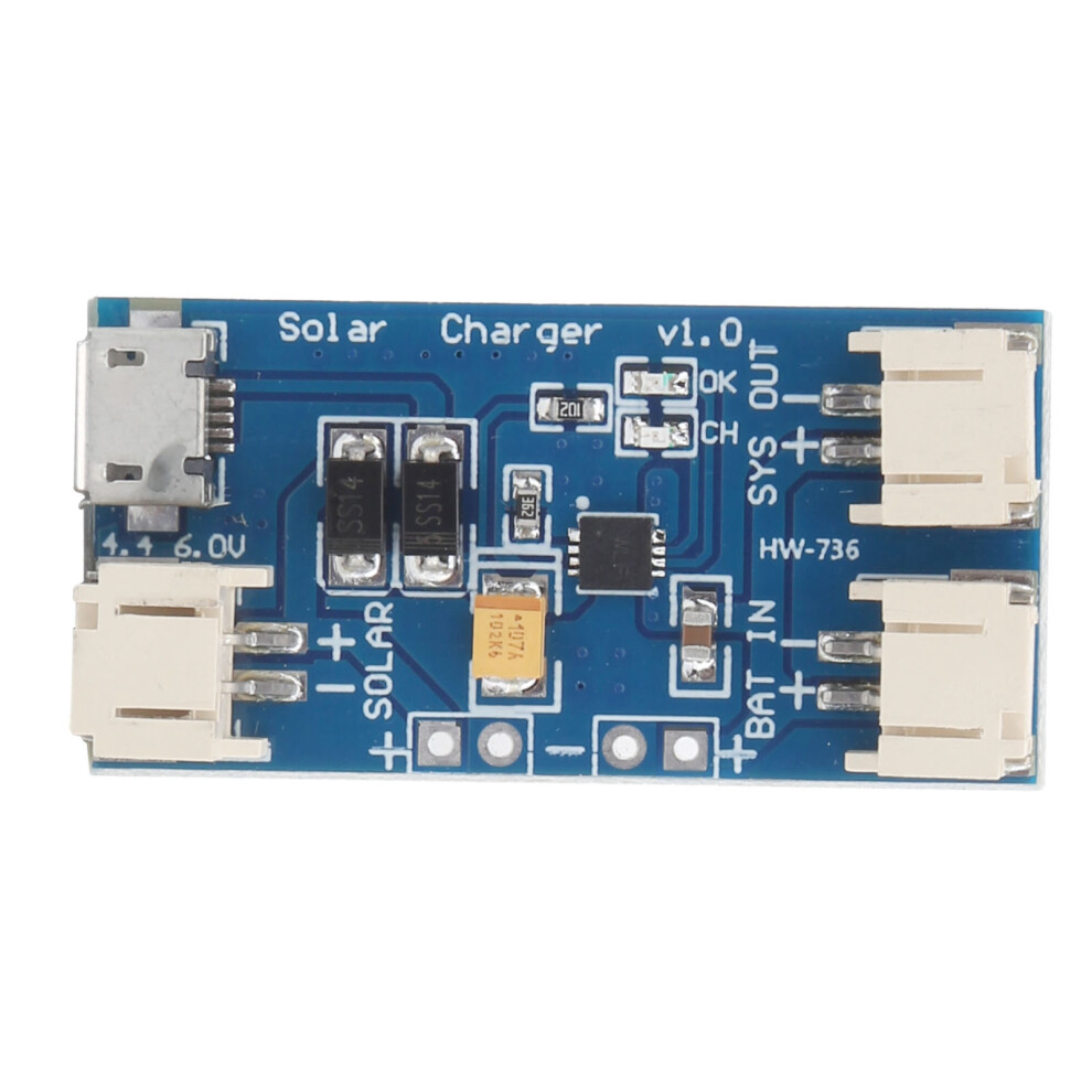 Mini Solar Charger Board Cn3065 500Ma Usb Lithium Battery Dc 4.4-6V 7901359463405