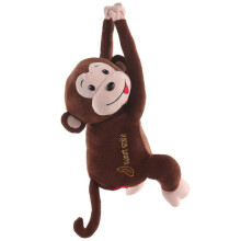 (A) 13.6*6in,monkey Tissue Holder For Car Decor,washable Soft Napkin Box High Quality